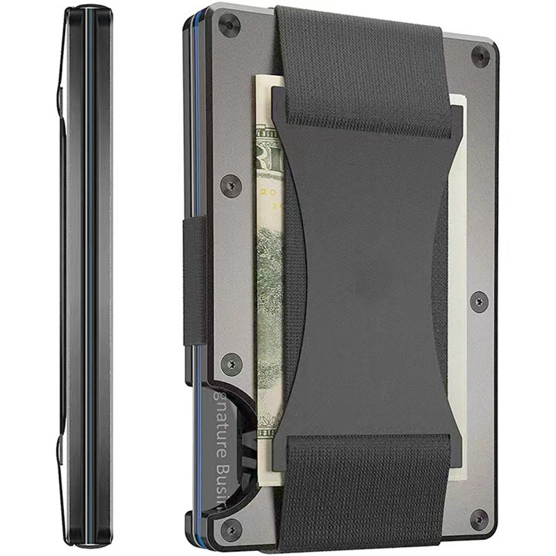 Slim Card Wallet RFID Block