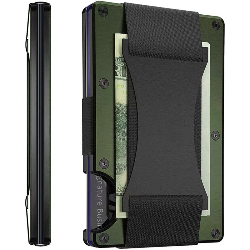 Slim Card Wallet RFID Block