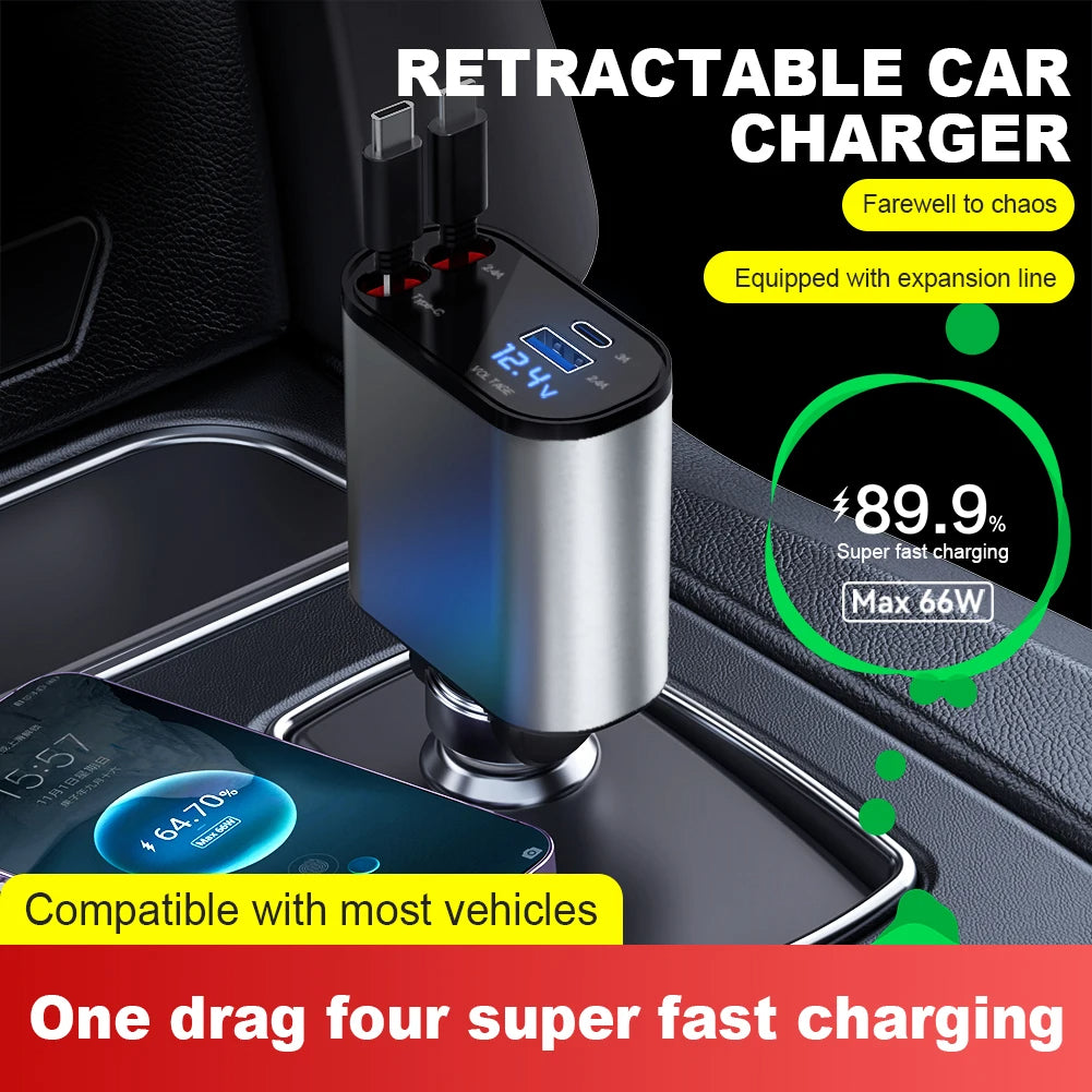 Car Charger 88W Super Fast Charge